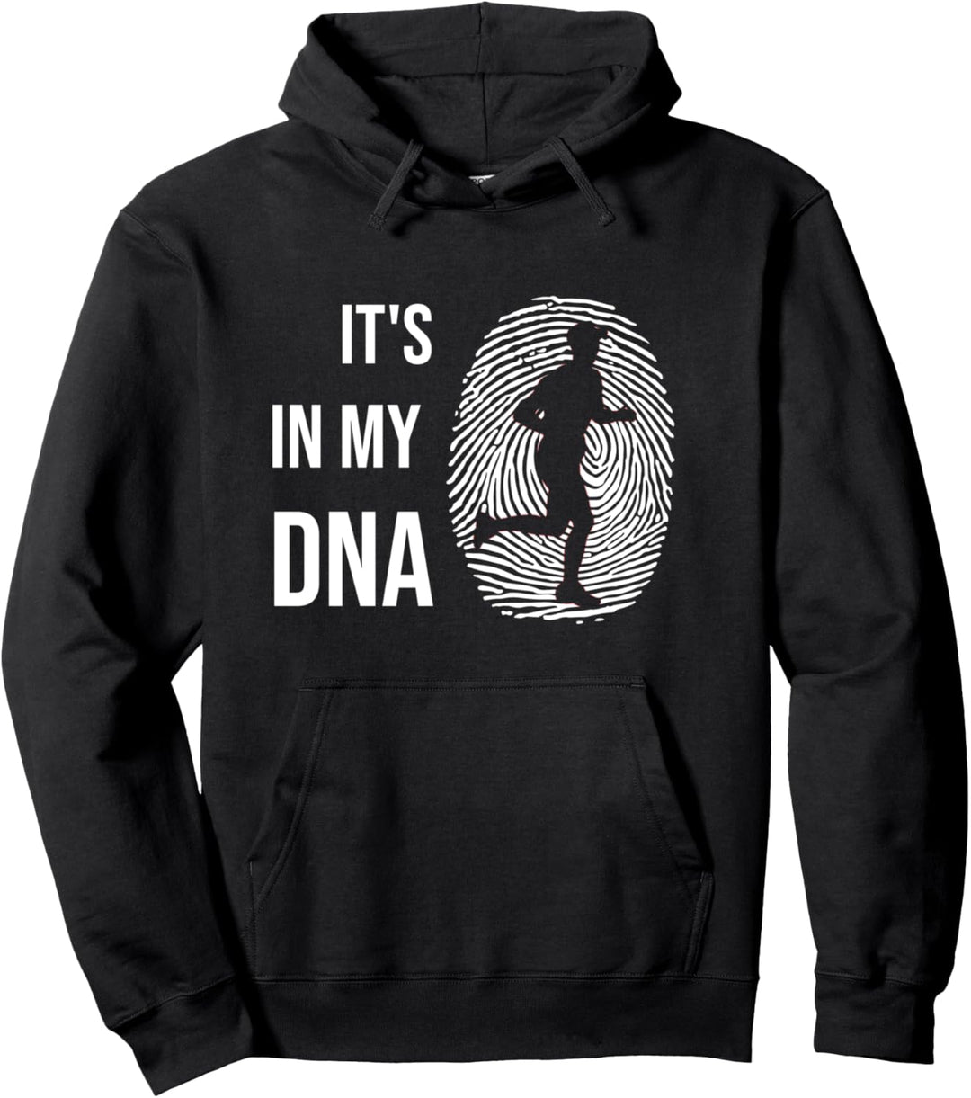Trailrunning Berglauf It's In My DNA Trailrunner Joggen Pullover Hoodie