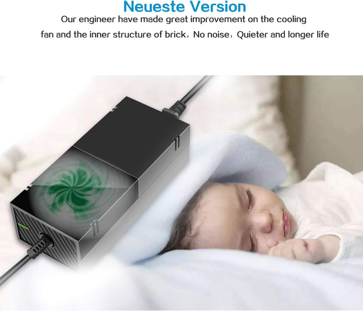 ARyee Xbox One Netzteil, Xbox One Power Brick, AC Adapter Netzteil Ladekabel Ersatz für Xbox One Kon