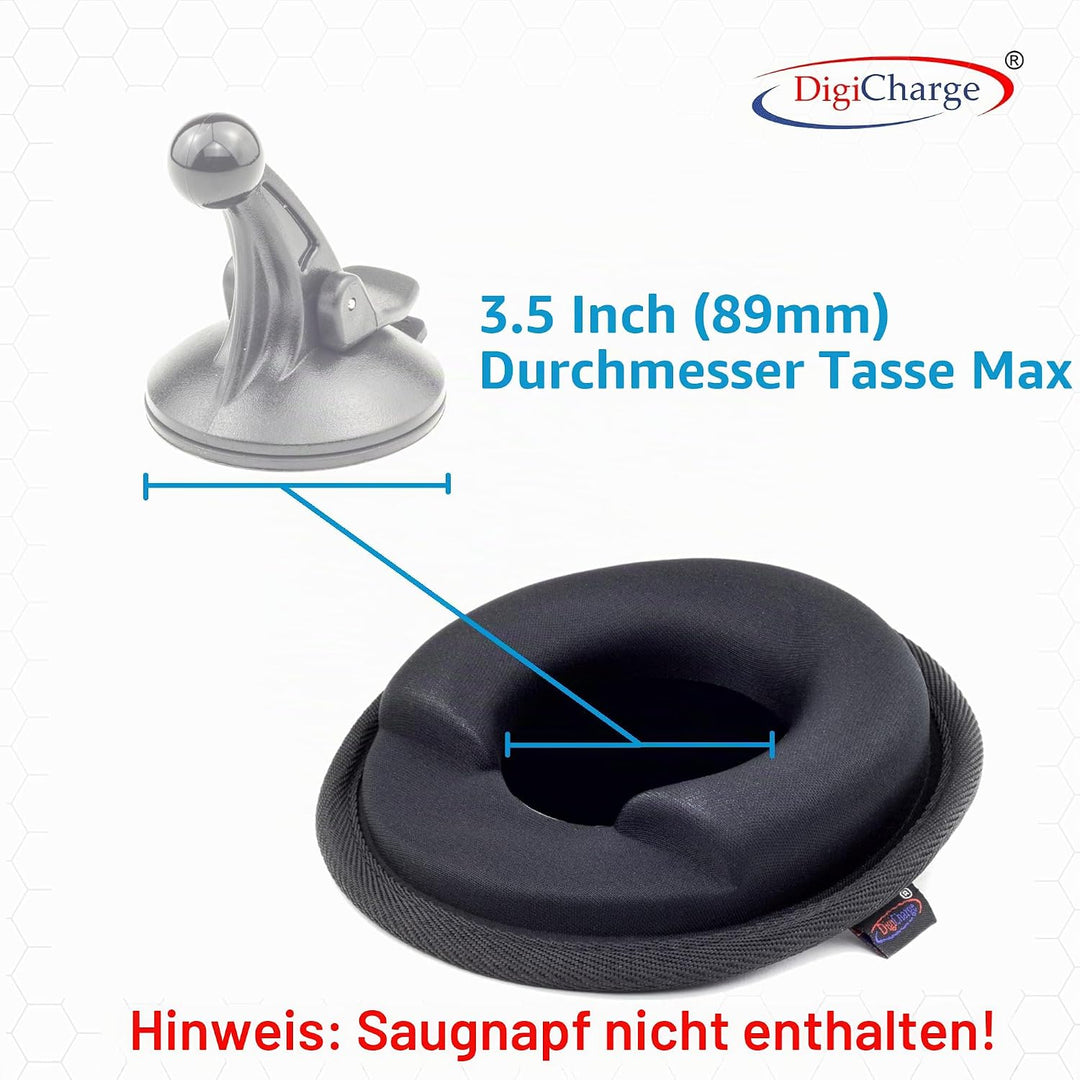 DigiCharge KFZ Armaturenbrett-Halterung für Navigationsgeräte Autokamera Mobiltelefon für Garmin Tom