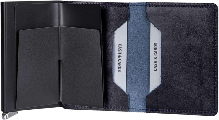 Secrid Premium Kollektion Slimwallet Basco 10 cm - Navy Navy 10, Navy 10