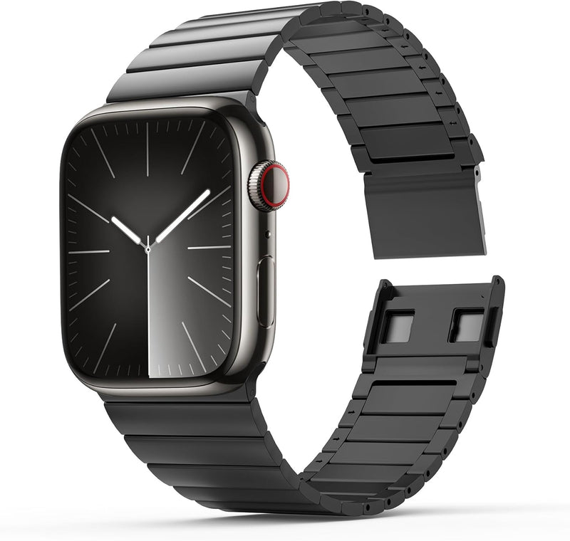 LULULOOK Magnetisch Armband Kompatibel mit Apple Watch Armband 42mm 41mm 40mm 38mm, Prämie 316L Edel