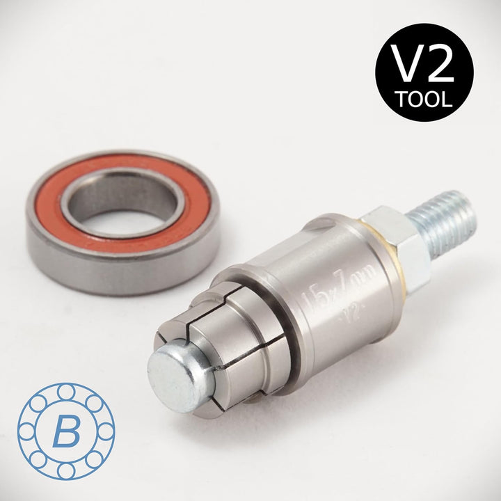 Lagerabzieher für Fahrräder – 15 x 28 x 7 mm (passend zu 6902) Kugellager