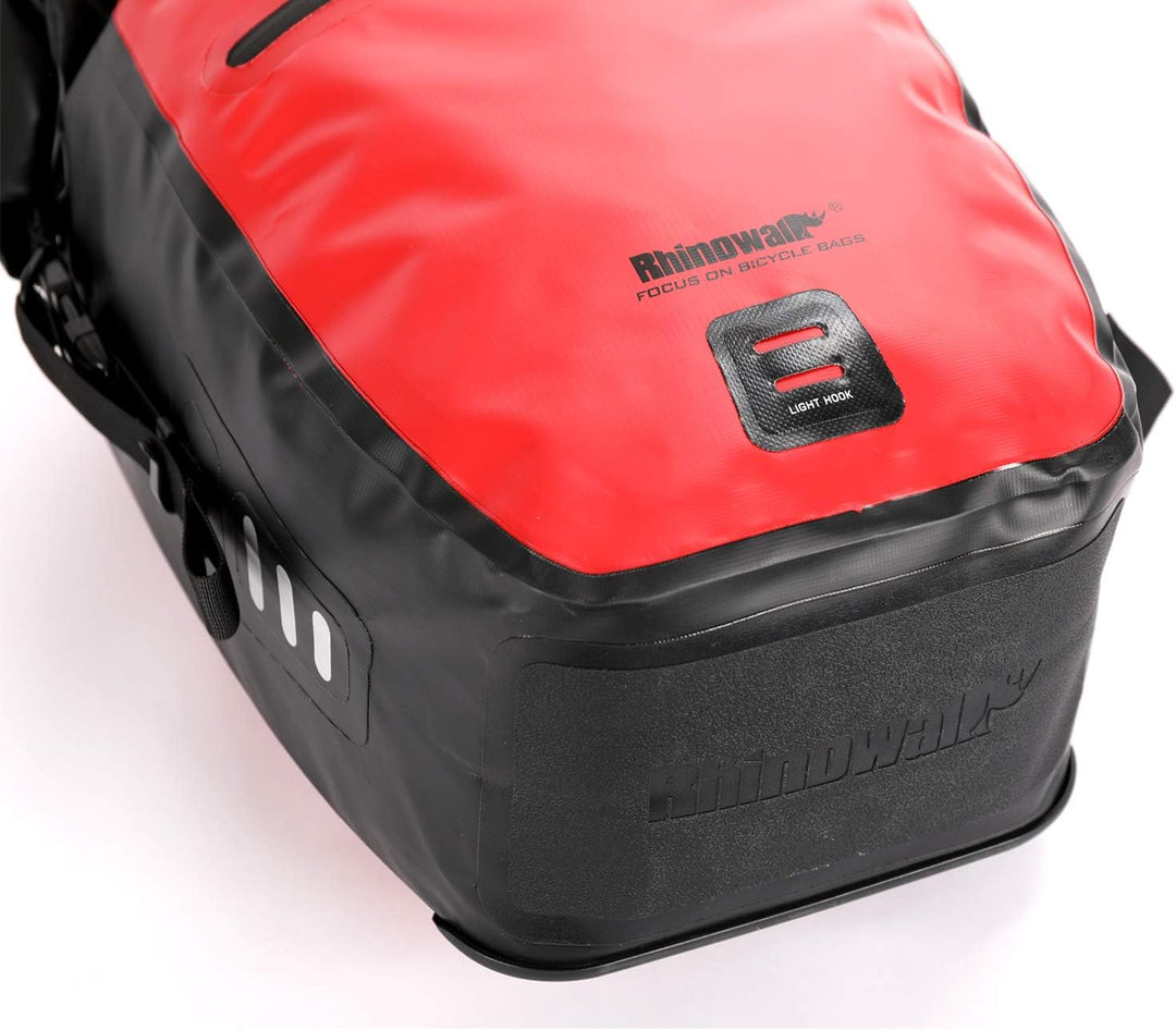 Rhinowalk 25L Fahrradtasche Wasserdicht Gepäckträgertasche Fahrrad Laptop Gepäckträger Seitentaschen