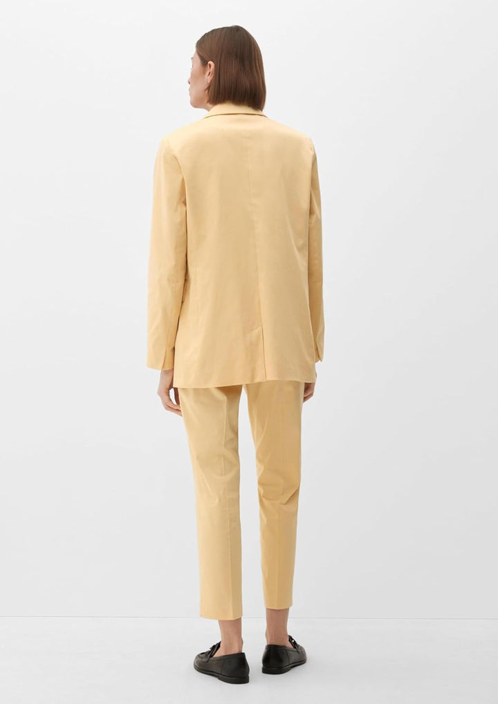 s.Oliver Blazer aus Baumwollstretch 34 Gelb, 34 Gelb