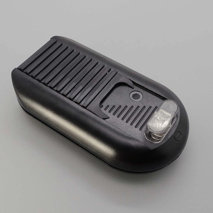 Fussdimmer 40-500W Schwarz Universal-Dimmer mit zwei Ausgängen für Glühlampen und Halogen mit Schieb