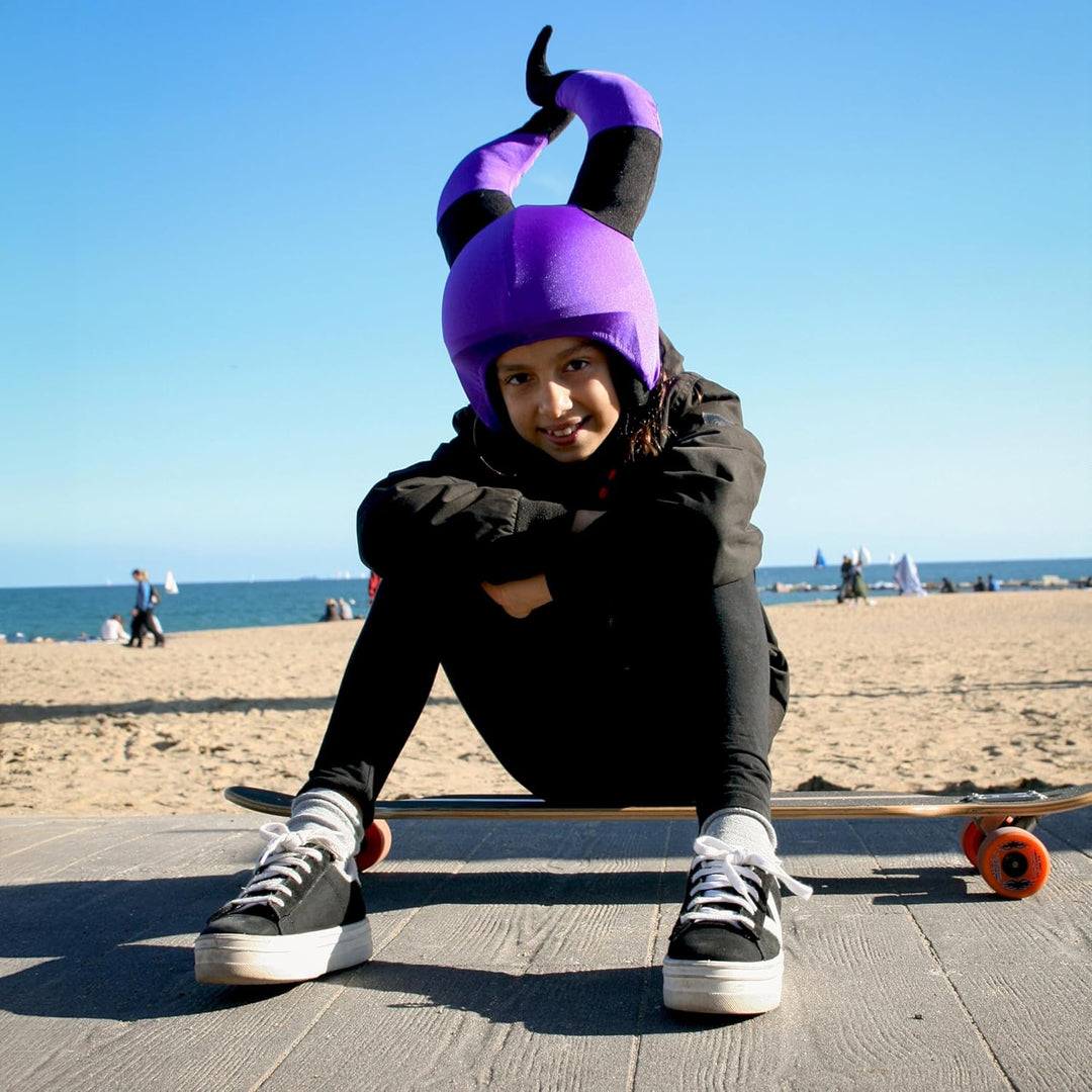 CoolCasc einziger Helmüberzug Spiritoso Violett, Violett