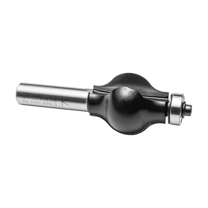 ENT 16800 Handlauf-Fräser Profil 3 HW, Schaft (S) 12 mm, Durchmesser (D) 31,8 mm, NL 38,1 mm, R1 9,5