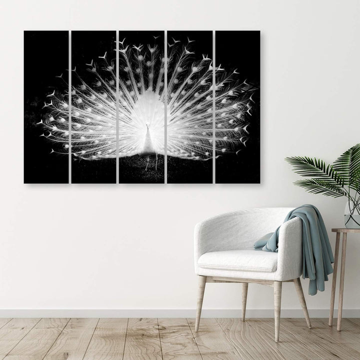 Feeby. Leinwandbild - 5 Teile - Bilder, Wand Bild, Wandbilder, Kunstdruck XXL, 5-Teilig, Typ C, 200x
