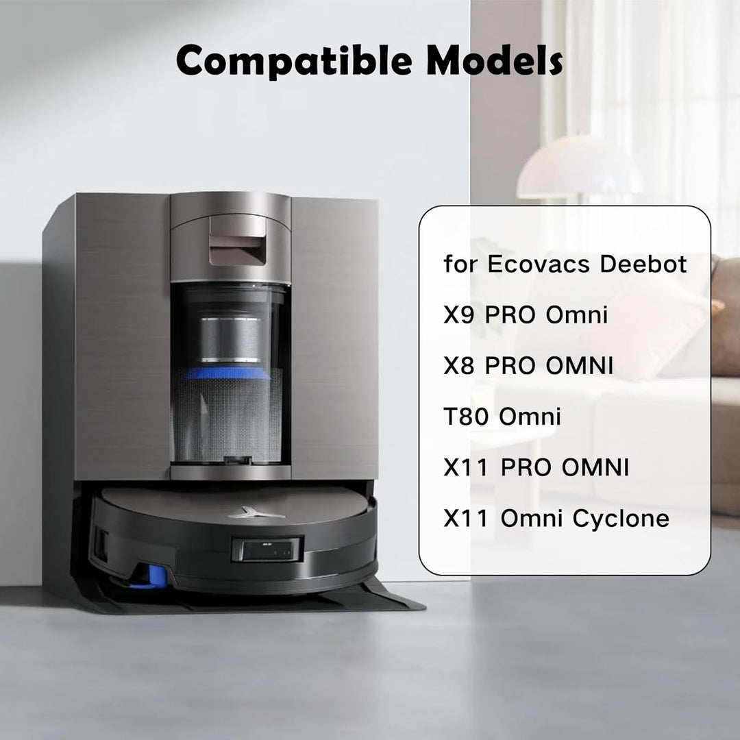 Antibakterielle Wischwalze für Ecovacs Deebot X11 PRO OMNI/X11 OmniCyclone, X9 PRO Omni/X8 PRO OMNI/