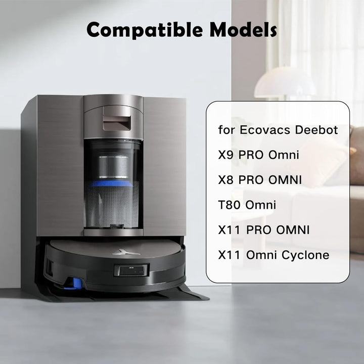 Antibakterielle Wischwalze für Ecovacs Deebot X11 PRO OMNI/X11 OmniCyclone, X9 PRO Omni/X8 PRO OMNI/
