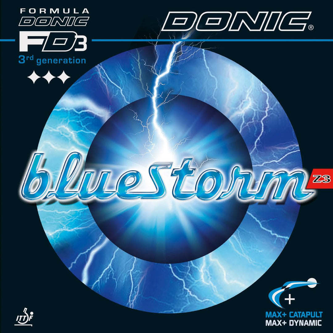 DONIC Bluestorm Z3 Tischtennisgummi rot 1.9mm, rot 1.9mm