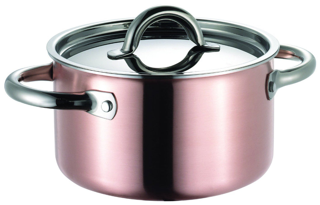 Schulte-Ufer De Luxe i Fleischtopf, Kupfer, Silber, 16cm