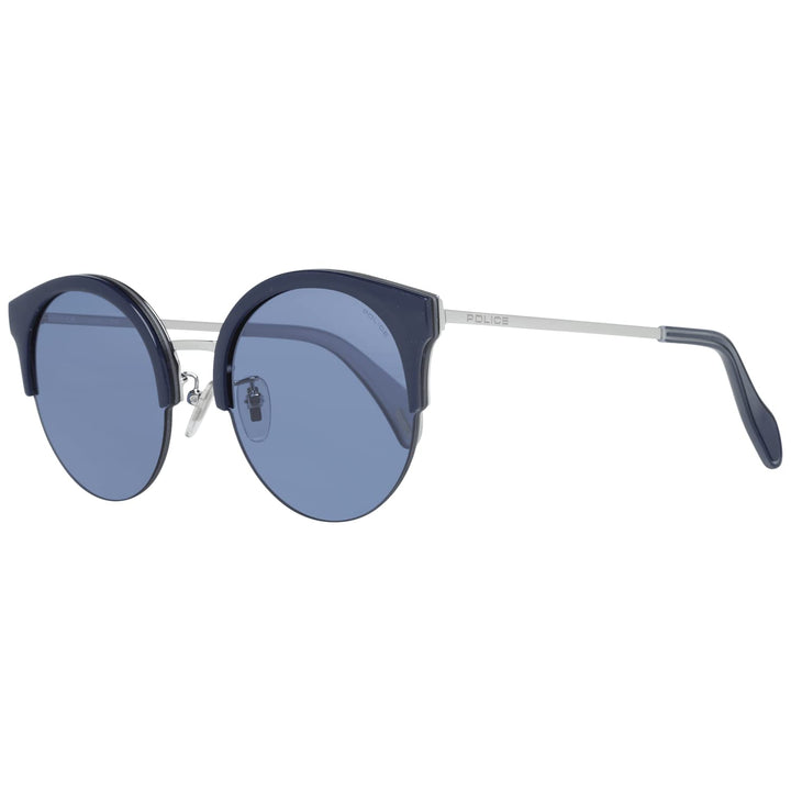 Police Unisex Spl615610579 Sunglasses, Shiny Full Palladium, 61
