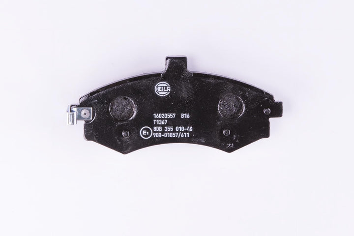 HELLA PAGID 8DB 355 010-481 Bremsbelagsatz - T1367 - Dicke/Stärke: 16.8mm - Bremssystem: Akebono - m