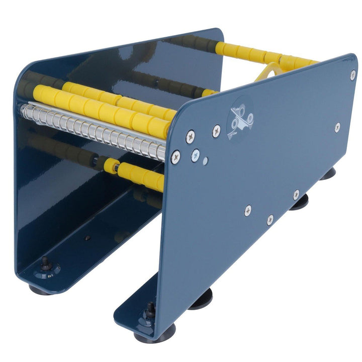 TE-Office Etikettenspender Labelspender aus Stahl für Haftetiketten Tischgerät manuell bis 113 mm 11