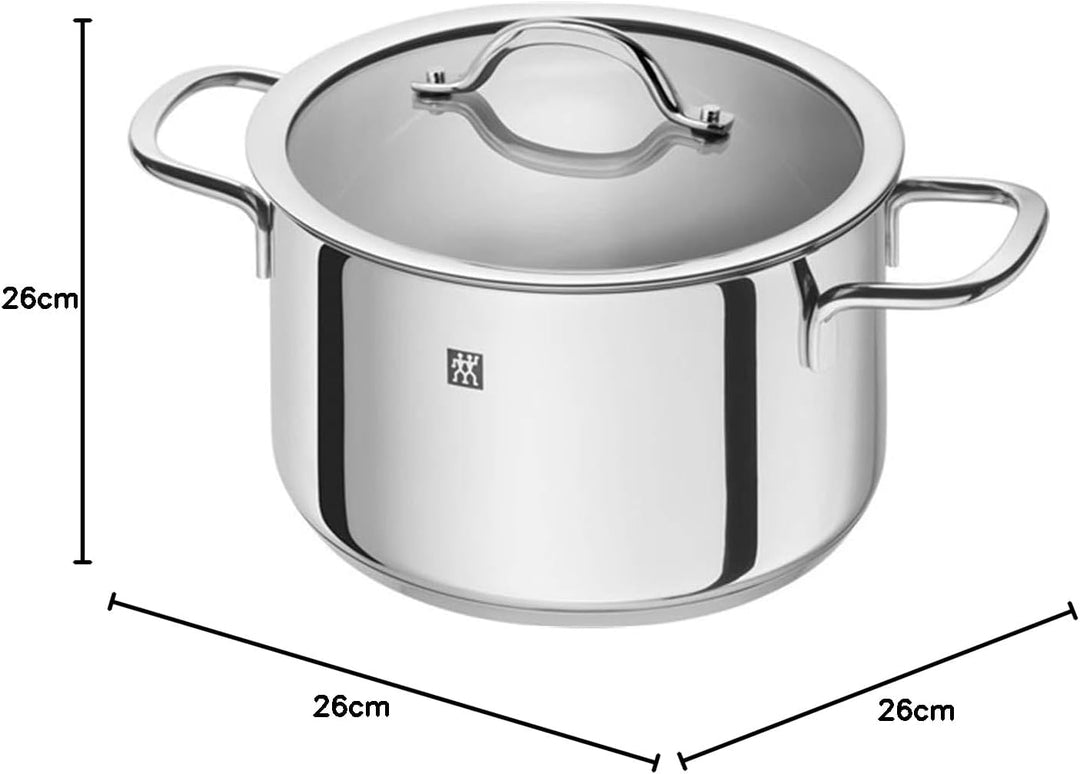 Zwilling Topf-Set Neo, 5-teilig (18/10 Edelstahl) Silber
