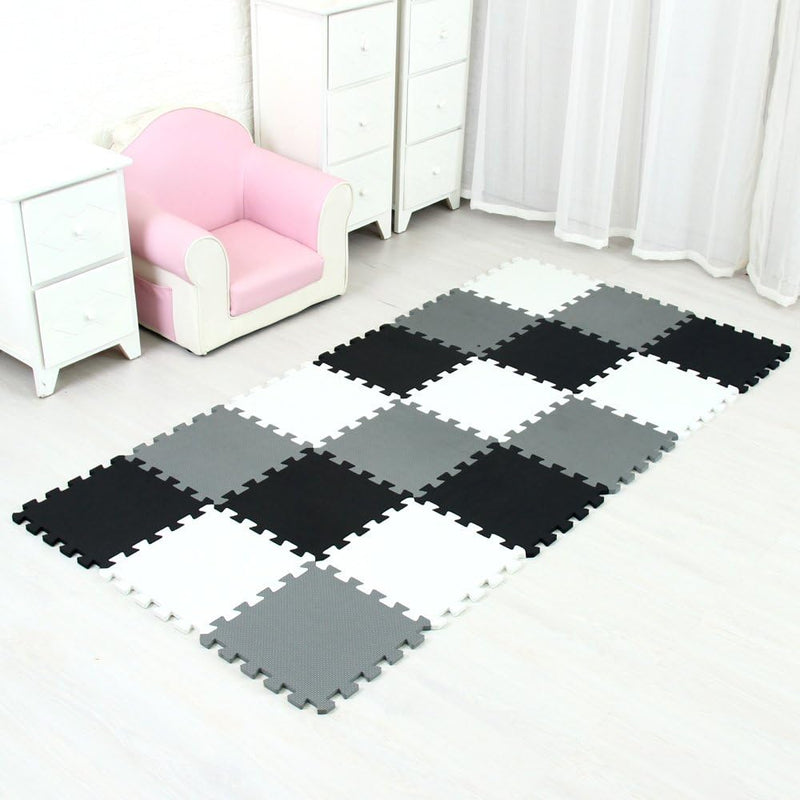 MQIAOHAM 18 pcs krabbeldecke wasserdicht Teppich Kinder Matte für Baby Puzzle Boden matten Play Gym