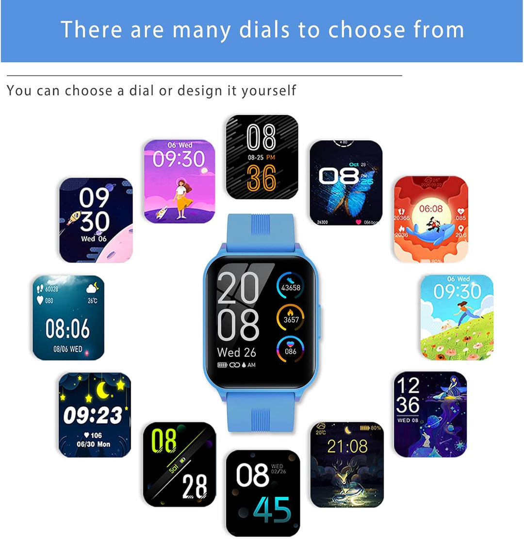 SUPBRO Smartwatch, Fitness Armband Tracker Touch Screen Uhr Wasserdicht IP68 Armbanduhr Smart Watch