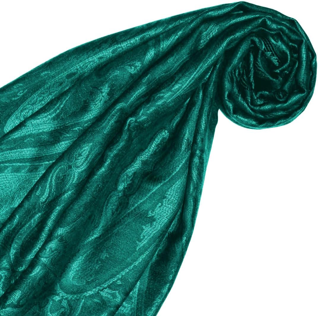 Lorenzo Cana Pashmina Schal Schaltuch jacquard gewebt 100% Seide Paisley Muster Seidenschal Seidentu