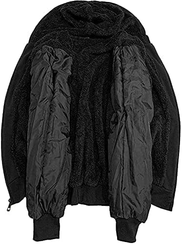 SwissWell Herren Fleecejacke Full Zip Kapuzenjacke Winter Sweatjacke mit Kapuze Gefütterte Hoodie Mä