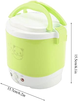 USB-Reiskocher, Tragbarer Mini-Reiskocher, Dampfgarer, 12 V, 100 W, 1 L, Antihaftbeschichtet, Elektr