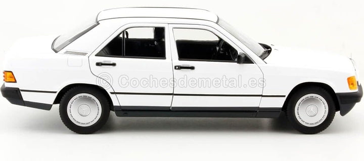 Norev Mercedes 190 E W201 1984 weiss Modellauto 1:18