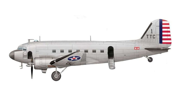 Trumpeter 02829 Modellbausatz C-48C Skytrain Transport Aircraft