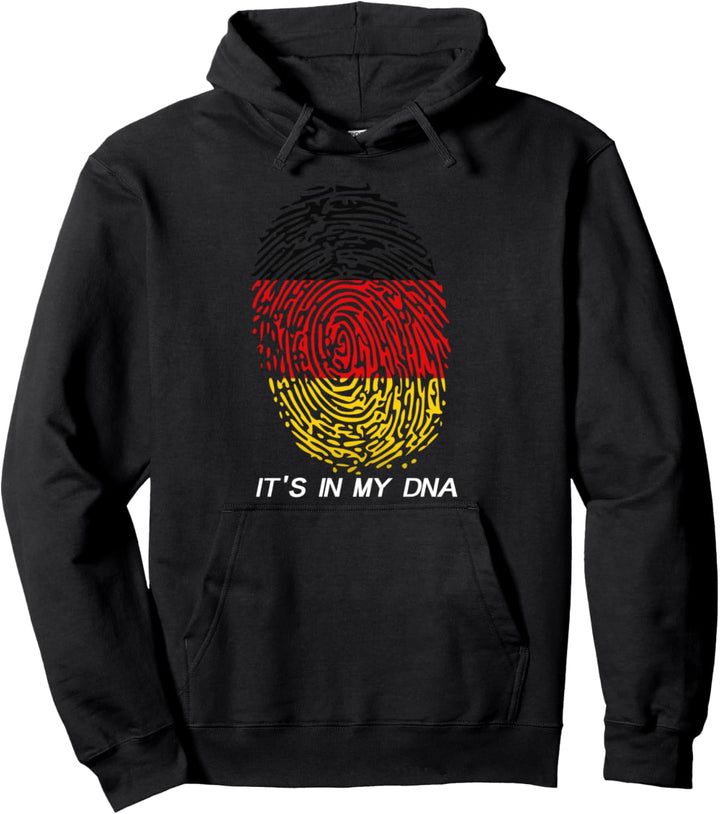 Germany German Flag It's in my DNA Pullover Hoodie