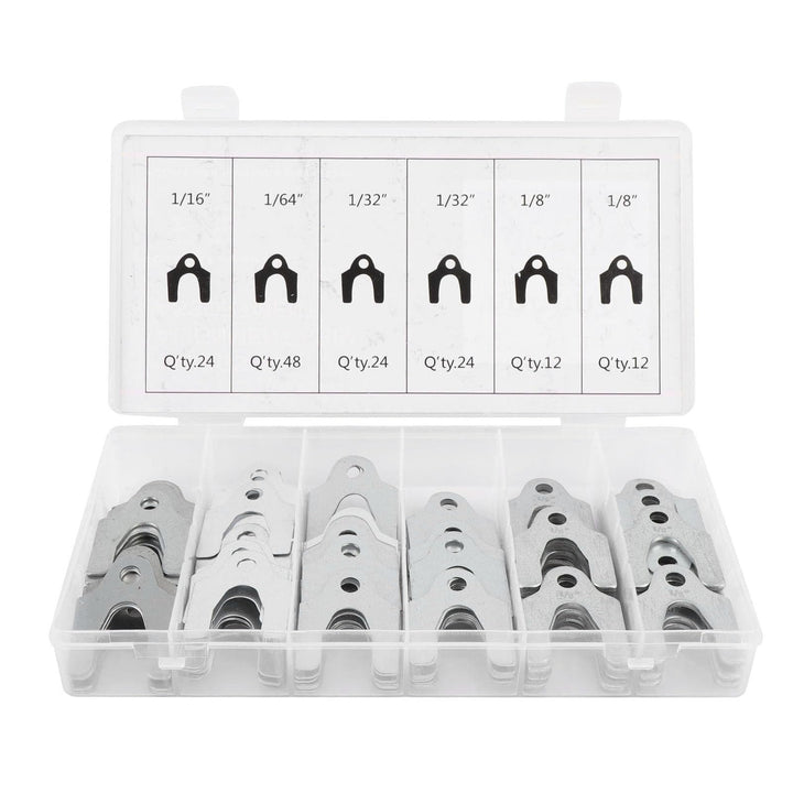 CHICIRIS 144pcs Auto Alignment Body Shim Kit Zum Einstellen von Körperteilen oder Sturzausrichtungss