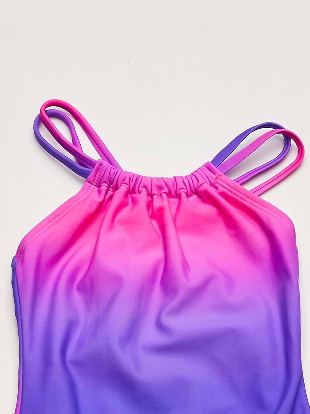 Kanu Surf Girls' Jasmine Beach Sport Halter One Piece Swimsuit