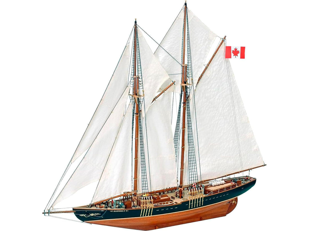 Artesanía Latina - Holzmodellschiff – Kanadischer Schoner, Bluenose II - Modell 22453, Masstab 1:75
