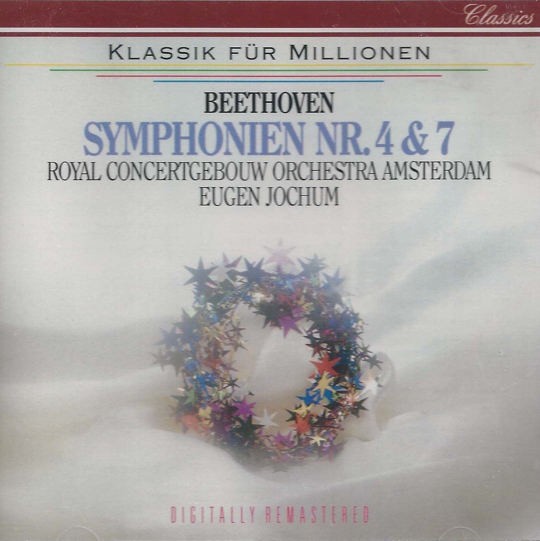 Sinfonien 4+7, Audio-CD