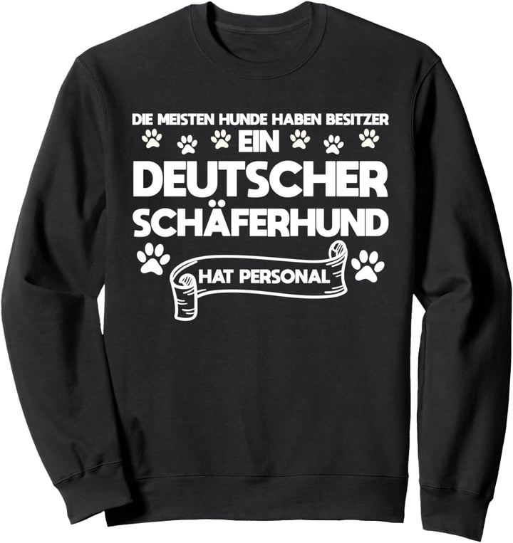 Deutscher Schäferhund Personal Deutscher Schäferhund Hund Sweatshirt