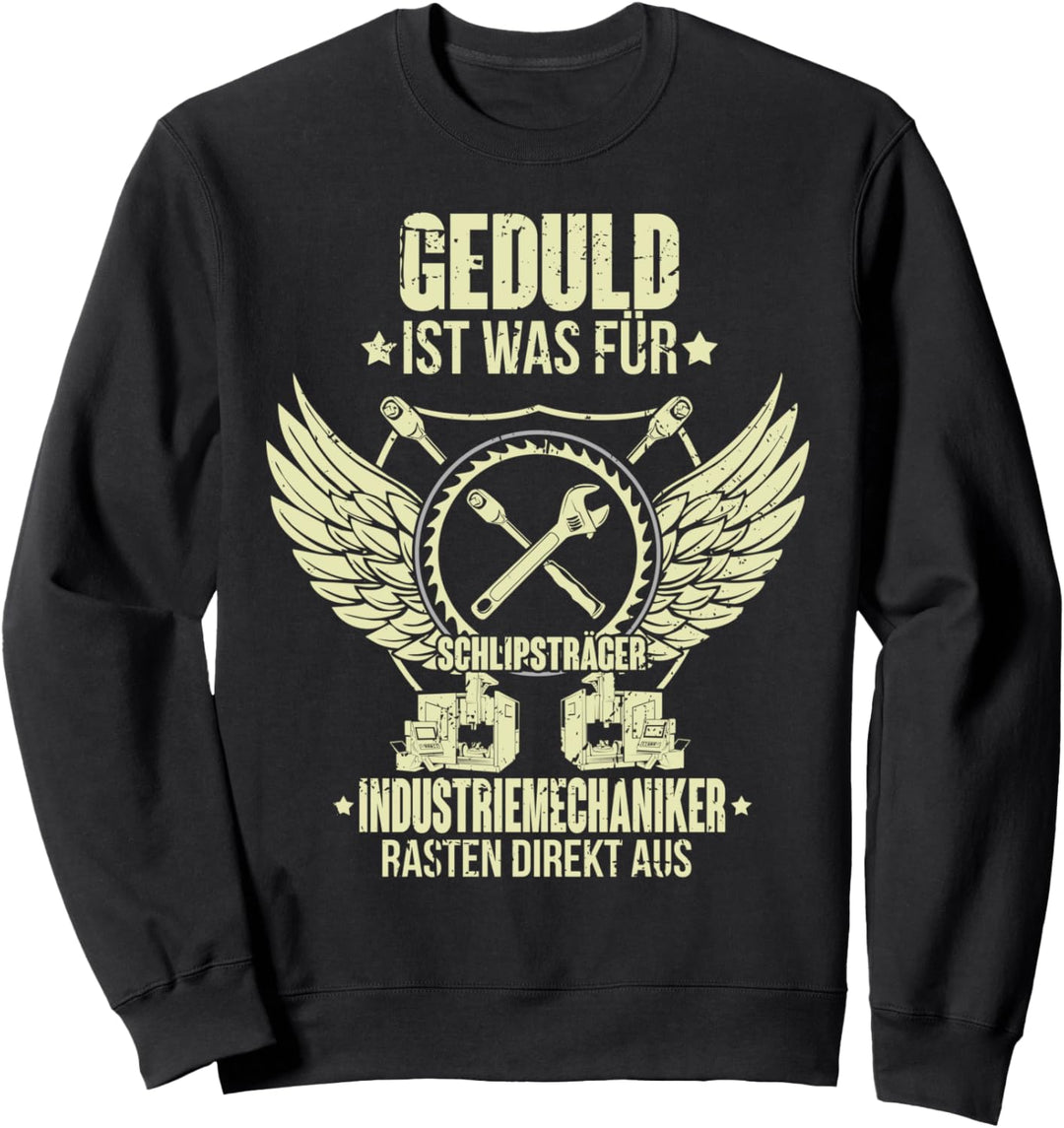 Lustiges Industriemechanik Geschenk Industriemechaniker Sweatshirt
