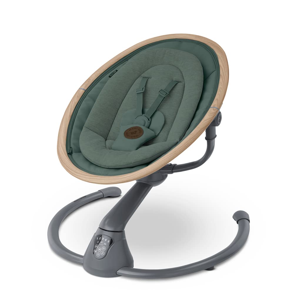 Maxi-Cosi Cassia Babywippe Elektrisch, 0–6 Monate, max. 9 kg, Babyschaukel Elektrisch, 12 Melodien,