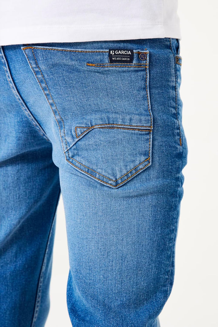 GARCIA Jungen Jeans Tavio Slim Fit 128 Medium Used, 128 Medium Used