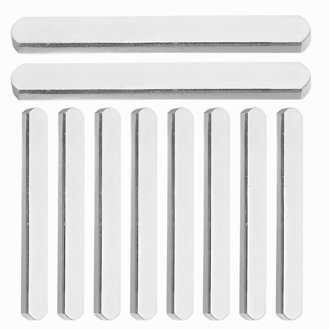 FAVOMOTO 10 Pcs Stahlplatten für Gewichtsweste, Krafttraining Gewichtsplatte Stahlplatte für Weste v