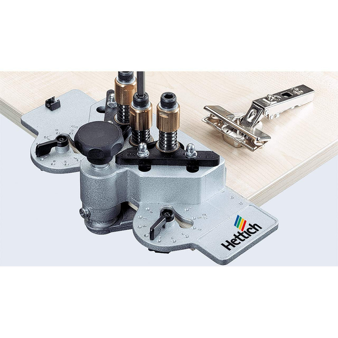 Hettich -Bohrvorlage für Charniere Drilljig - Wald Ø35 mm / 2 x Ø 10 mm - 20165