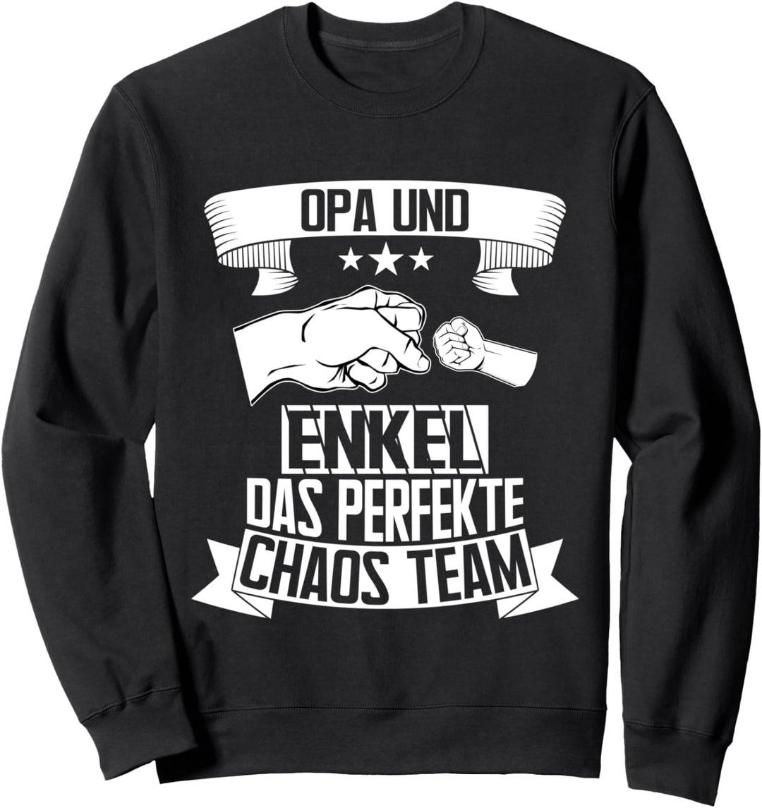 Opa und Enkel Werde Grandpa Lustig Enkelin Oma Weltbester Sweatshirt