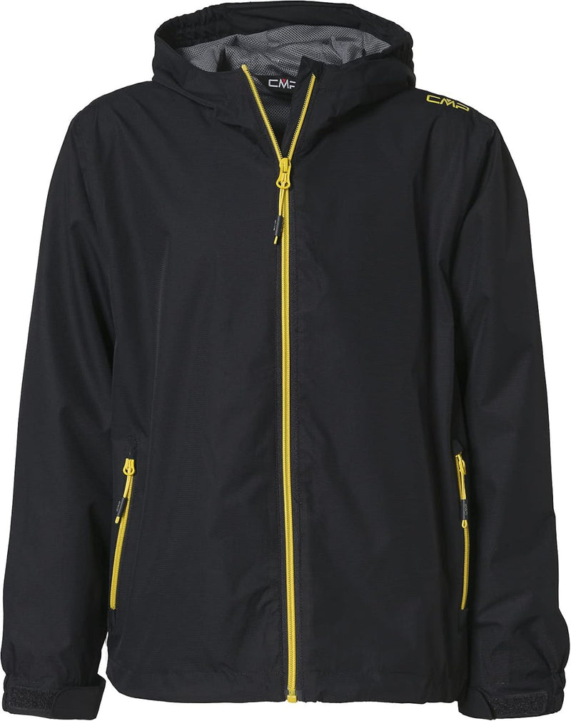 CMP Jungen Regenjacke 104 Anthrazit-Limonade, 104 Anthrazit-Limonade