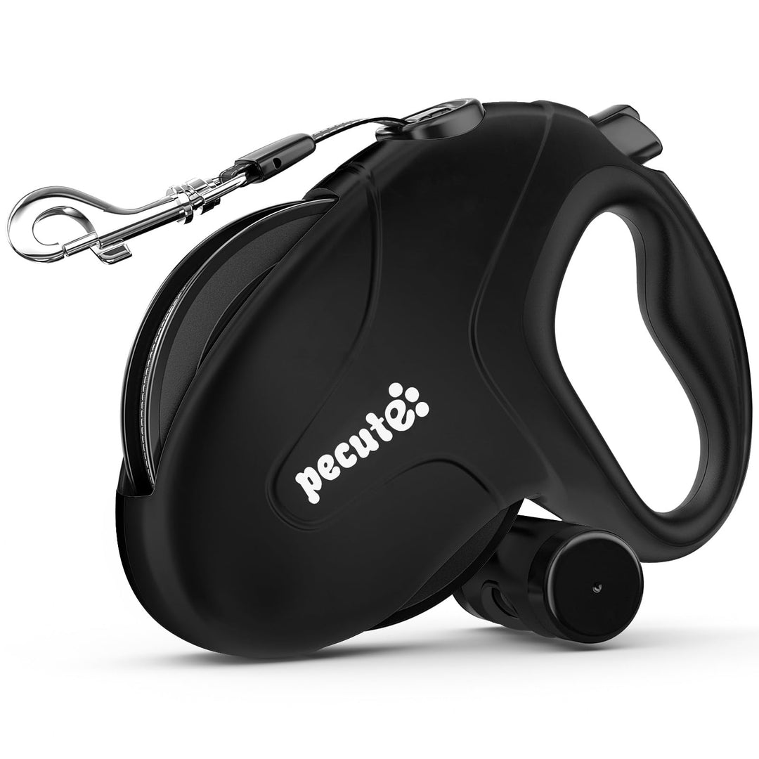 Pecute Hundeleine 10m, Rollleine für Hunde, 360° Verhedderungsfreier Leinenverlängerung, Anti-Rutsch