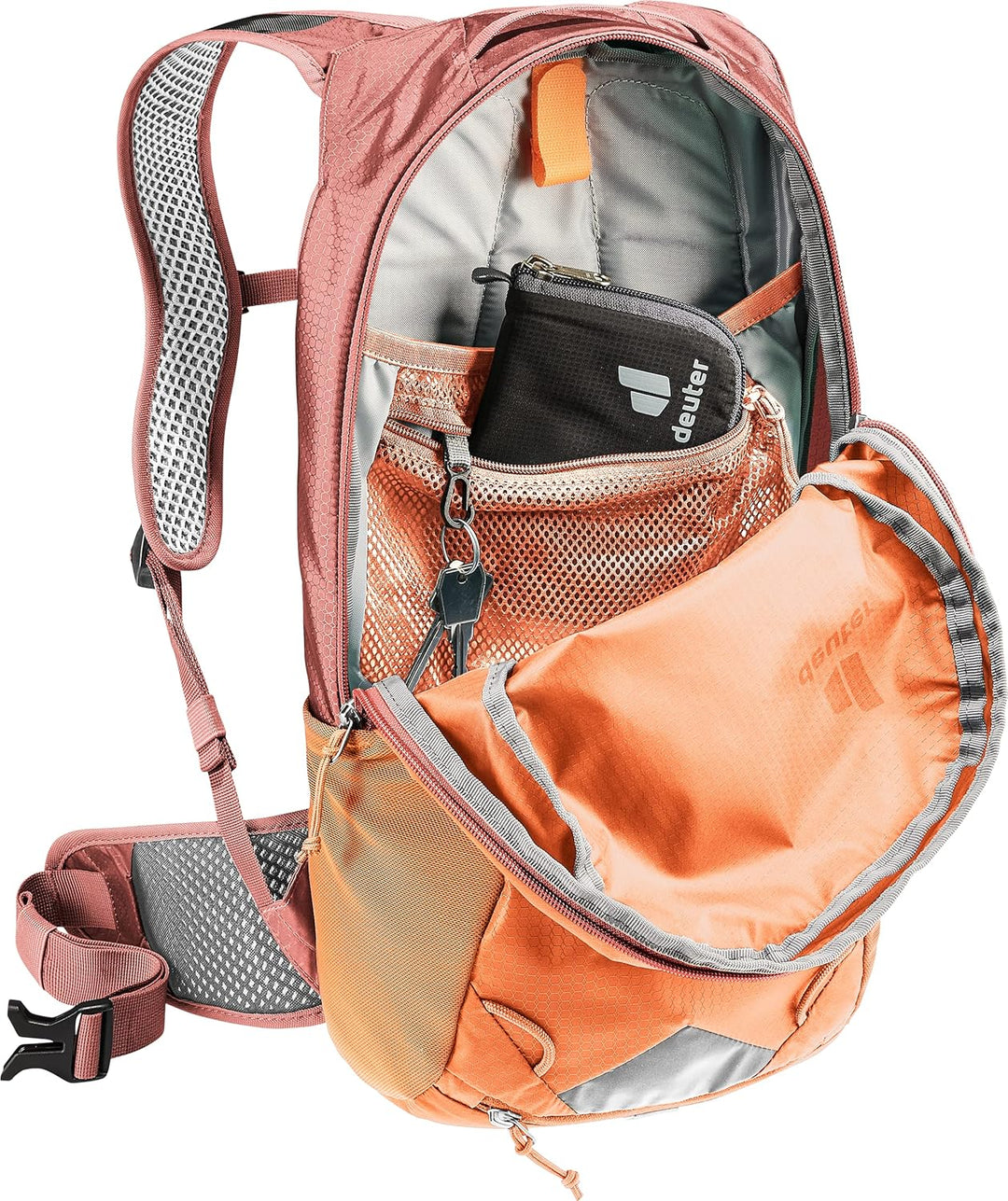 deuter Unisex Race 12 Fahrradrucksack (1er Pack) 12 L Chestnut-redwood, 12 L Chestnut-redwood