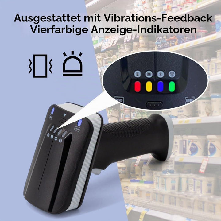 YANZEO SR290 UHF RFID Leser Handheld Terminal Barcode Scanner 1D/2D QR Barcode-Leser Bluetooth 2.4 G
