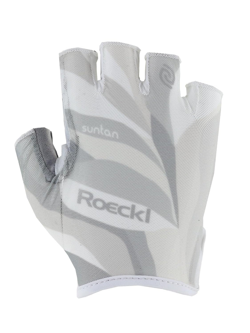 Roeckl Ibio Fahrrad Handschuhe kurz weiss/grau 2024: Grösse: 6.5 6.5 Weiss, 6.5 Weiss