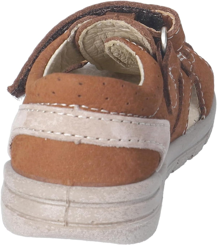 RICOSTA Mädchen und Jungen Kletthalbschuhe KASPI, Kinder Lauflernschuhe, Weite: Mittel, terracare, C