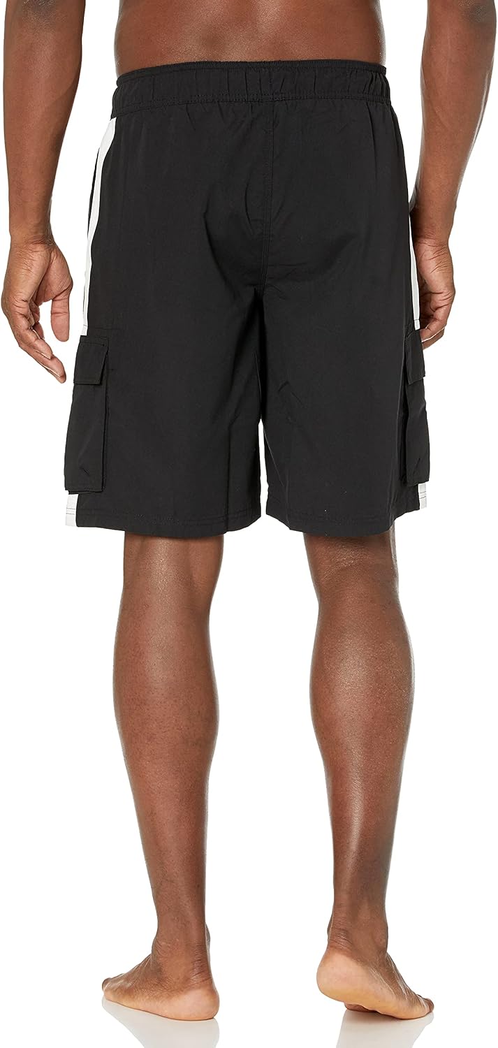 Southpole Herren Badehose M Schwarz, M Schwarz