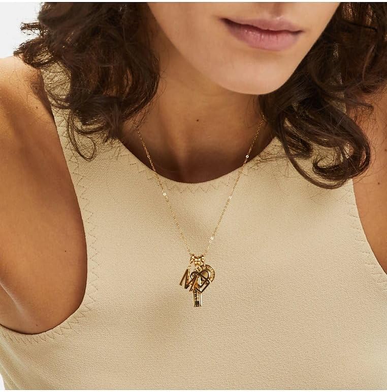 LIEBESKIND BERLIN Charms Anhänger – Buchstaben – In Silber & Gold – Passend zur Basic Charmskette –