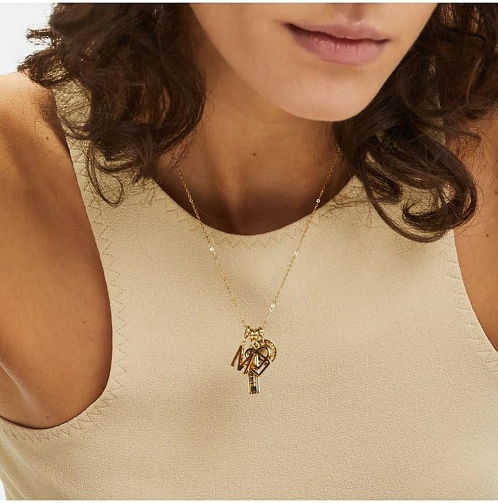 LIEBESKIND BERLIN Charms Anhänger – Buchstaben – In Silber & Gold – Passend zur Basic Charmskette –