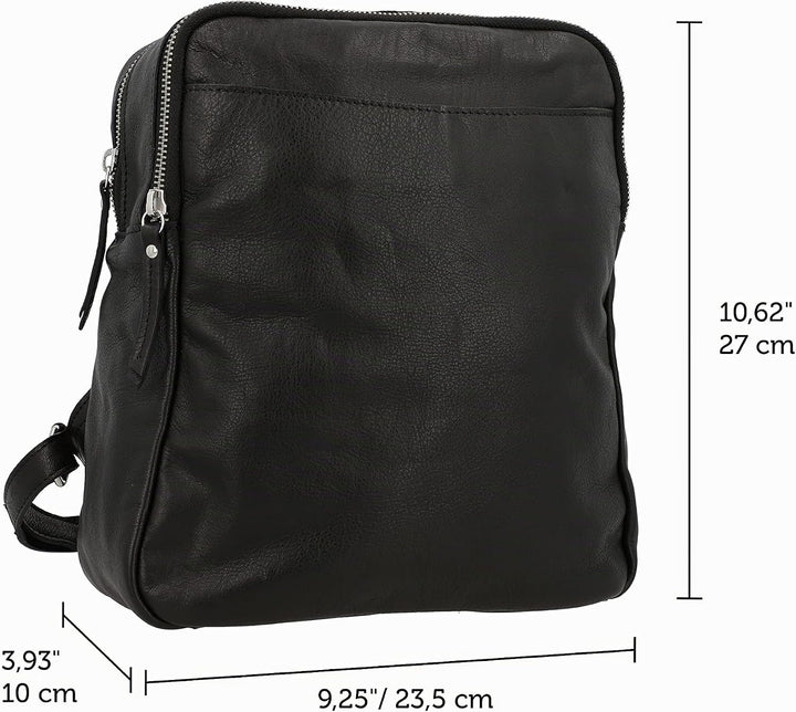 Gusti Rucksack Leder - Kelly Cityrucksack Lederrucksack Daypack Tagesrucksack Minirucksack klein Dam