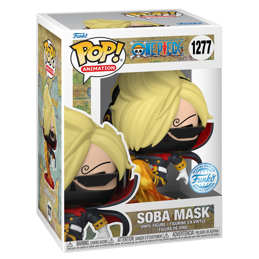 Funko Pop! Anime One Piece - Soba Mask (Raid Suit) Sanji Special Edition Exclusive Vinyl Figure #127